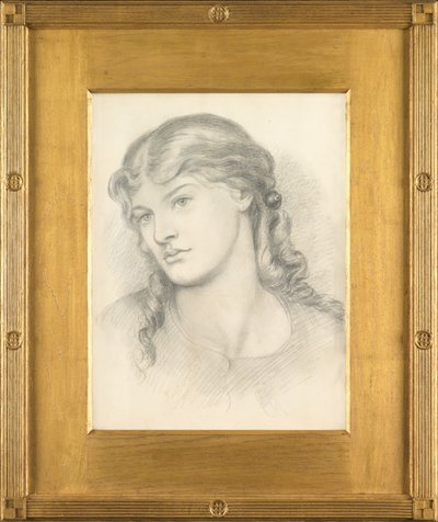 Alexa Wilding, 1865 by Dante Gabriel Charles Rossetti